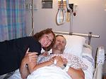 At St. Joe's in Marshfield, happy to be alive!
